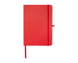 Notitieboek van gerecycled papier met harde kaft A5 pagina’s kleur rood