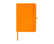 Notitieboek van gerecycled papier met harde kaft A5 pagina’s kleur oranje