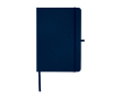 Notitieboek van gerecycled papier met harde kaft A5 pagina’s kleur marineblauw