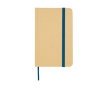 Notitieboek met harde kaft van gerecycled papier met lint A6 pagina’s kleur marineblauw