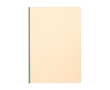 Notitieboek zachte kaft van suikerriet en RPET A5, gelijnde pagina’s kleur pastel groen
