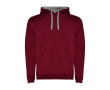 Sweater van katoen en polyester 280 g/m² Roly Direct Urban kleur bordeaux