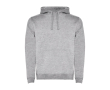 Sweater van katoen en polyester 280 g/m² Roly Direct Urban kleur lichtgrijs gemarmerd