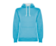 Slim fit dames sweater van katoen 280 g/m² Roly Direct Urban kleur lichtblauw