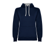 Slim fit dames sweater van katoen 280 g/m² Roly Direct Urban kleur donkerblauw