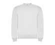 Trui van katoen en polyester 280 g/m² Roly Direct Clasica kleur wit