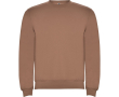 Trui van katoen en polyester 280 g/m² Roly Direct Clasica kleur donker bruin