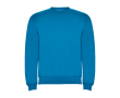 Trui van katoen en polyester 280 g/m² Roly Direct Clasica kleur cyaan blauw