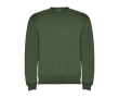 Trui van katoen en polyester 280 g/m² Roly Direct Clasica kleur donkergroen