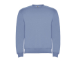 Trui van katoen en polyester 280 g/m² Roly Direct Clasica kleur gewassen blauw