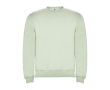 Trui van katoen en polyester 280 g/m² Roly Direct Clasica kleur mist groen