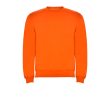 Trui van katoen en polyester 280 g/m² Roly Direct Clasica kleur oranje