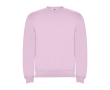 Trui van katoen en polyester 280 g/m² Roly Direct Clasica kleur lichtroze