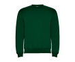 Trui van katoen en polyester 280 g/m² Roly Direct Clasica kleur groene fles