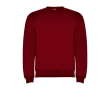 Trui van katoen en polyester 280 g/m² Roly Direct Clasica kleur granaat