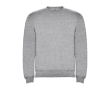 Trui van katoen en polyester 280 g/m² Roly Direct Clasica kleur lichtgrijs