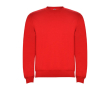Trui van katoen en polyester 280 g/m² Roly Direct Clasica kleur rood
