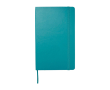 Moleskine gelijnd notitieboek met elastische sluiting kleur pastel blauw