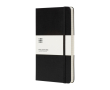 Moleskine Classic gelinieerd zaknotitieboek met harde kaft kleur zwart