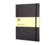 Moleskine Classic gelijnde notebook, zachte kaft en sluiting kleur zwart