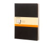 Moleskine Cahier Journal notitieboek, gelijnde pagina’s kleur zwart