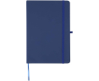 Set met A5-notitieboek met harde kaft en pen met blauwe inkt kleur marineblauw