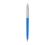 Stijlvolle gerecyclede balpen met blauwe inkt Parker Jotter kleur koningsblauw