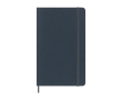 XL gelijnd notitieboek met zachte vegan Moleskine Vegea Capri kaft kleur grijsachtig blauw