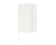 Notitieboek met harde kaft en zachte touch cover A6 pagina’s kleur wit
