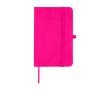 Notitieboek met harde kaft en zachte touch cover A6 pagina’s kleur roze