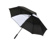 Tweekleurige golfparaplu van windbestendig polyester 30\" Ø106 cm kleur wit