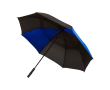 Tweekleurige golfparaplu van windbestendig polyester 30\" Ø106 cm kleur koningsblauw