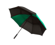 Tweekleurige golfparaplu van windbestendig polyester 30\" Ø106 cm kleur groen