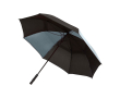 Tweekleurige golfparaplu van windbestendig polyester 30\" Ø106 cm kleur grijs