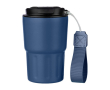Thermische beker van roestvrij staal met bijpassend handvat, 320 ml kleur marineblauw