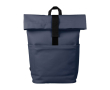 PU-laptoprugzak met voor- en zijvak, 15 inch kleur blauw