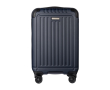 ABS-trolley met binnenvak voor laptop en cijferslot kleur blauw