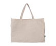 Tas van hennep in natuurlijke kleur met handvatten, 280 g/m² kleur khaki