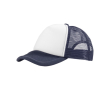 Trucker cap bedrukken polyester en mesh caps 100 g/m2 Town kleur wit