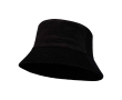 Buckethat van gerecycleerde corduroy en katoen 280 g/m² kleur zwart
