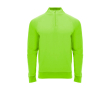 Sweater van polyester met ritssluiting 200 g/m² Roly Direct Epiro kleur neon groen