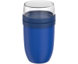 Plastic lunchbox met dubbele vakverdeling 1,05L Mepal kleur pastel blauw