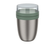 Thermolunchbox met gescheiden compartimenten 700 ml Mepal Ellipse 2.0 kleur groen
