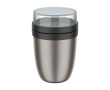 Thermolunchbox met gescheiden compartimenten 700 ml Mepal Ellipse 2.0 kleur zwart