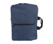 Gerecyclede polyester laptop- en reistas, 15 inch kleur blauw