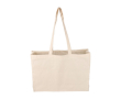 Natuurlijke katoenen boodschappentas, Oeko-Tex® 220 g/m² kleur khaki