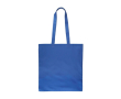 Katoenen boodschappentas in kleuren, Oeko-Tex® 140 g/m² kleur blauw