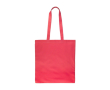 Katoenen boodschappentas in kleuren, Oeko-Tex® 140 g/m² kleur roze