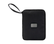 Reistas van gerecycled polyester, A5-formaat, BrandCharger kleur zwart