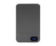 Draadloze en magnetische powerbank, 5.000 mAh, BrandCharger kleur grafiet